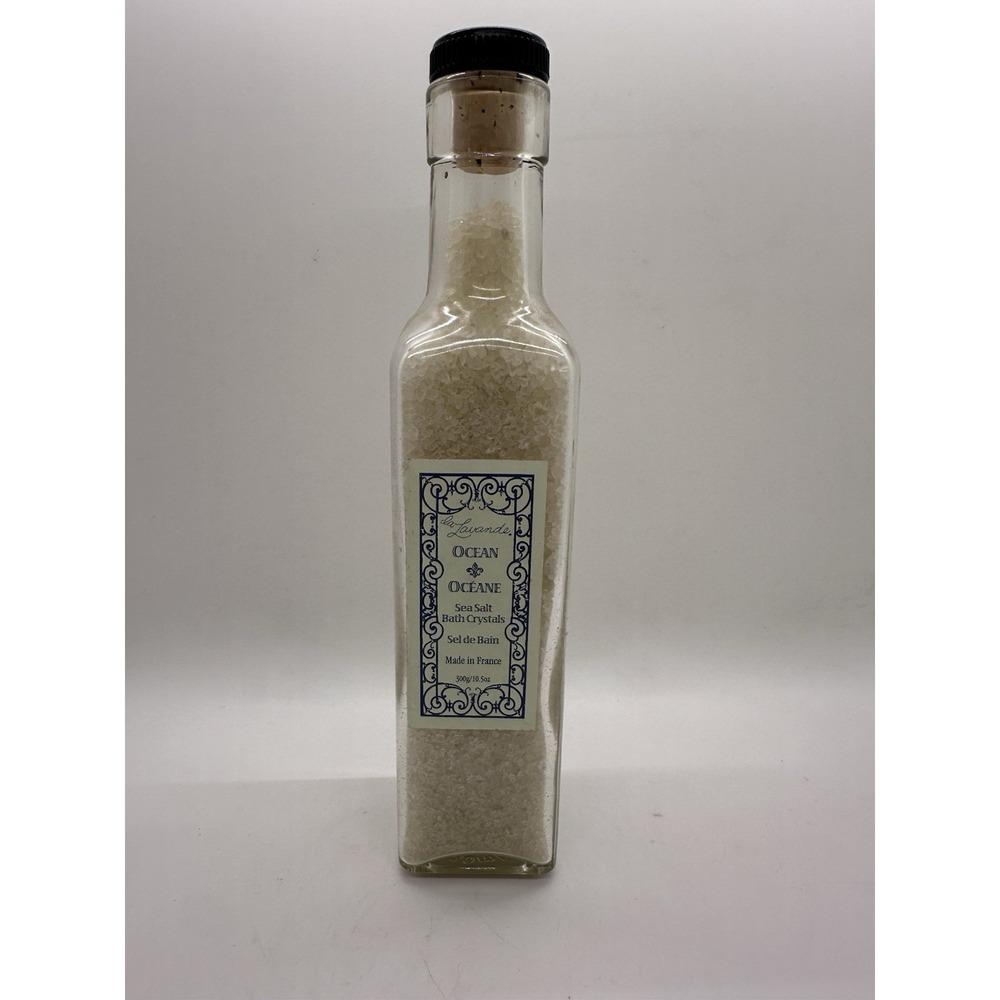 La Lavande Ocean Sea Salt Bath Crystals France 300 g Glass Bottle